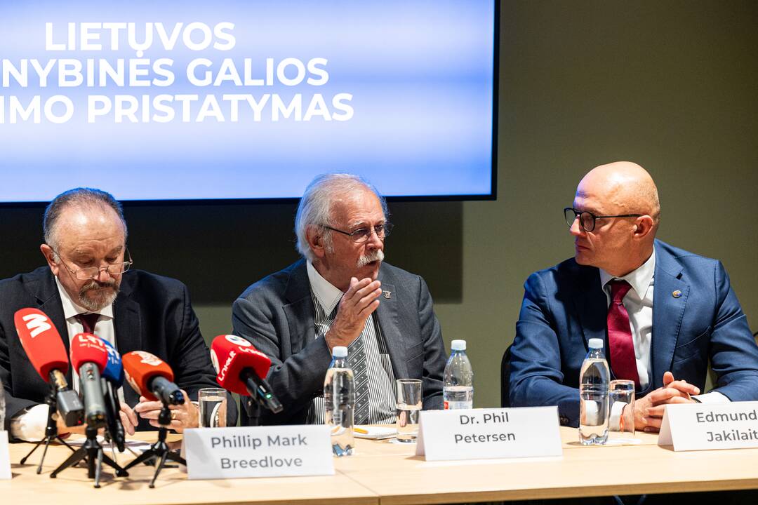 Lietuvos gynybinės galios tyrimo pristatymas