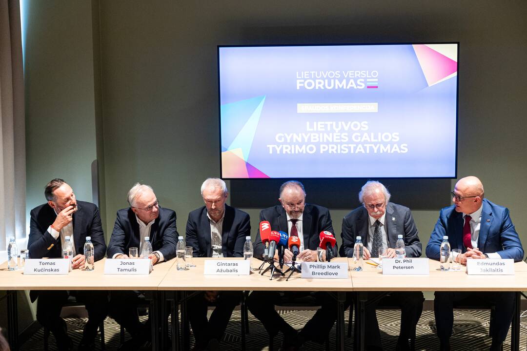 Lietuvos gynybinės galios tyrimo pristatymas
