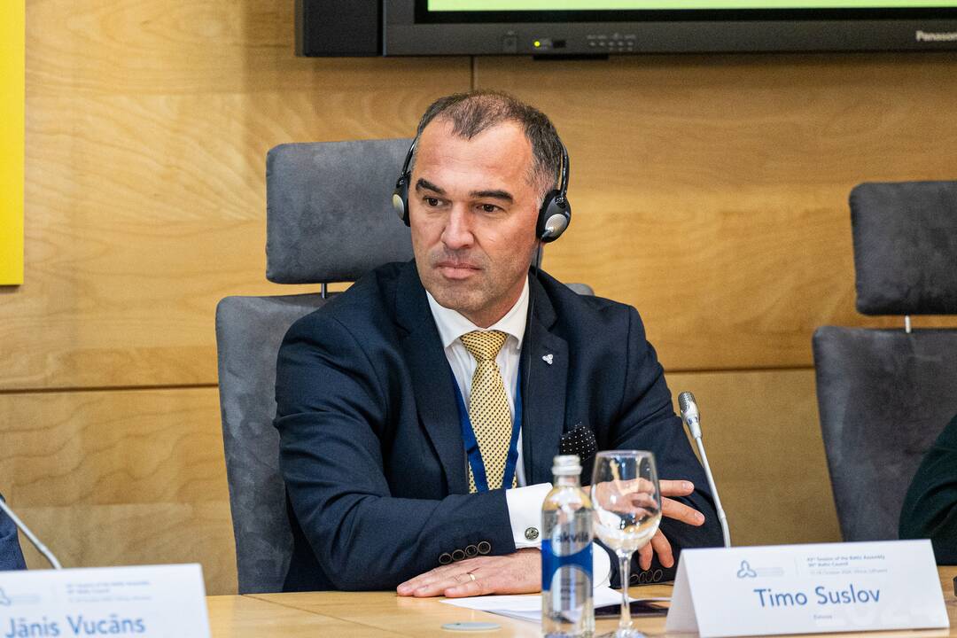 Baltijos Asamblėjos Prezidiumo ir Lietuvos, Latvijos ir Estijos užsienio reikalų ministrų spaudos konferencija