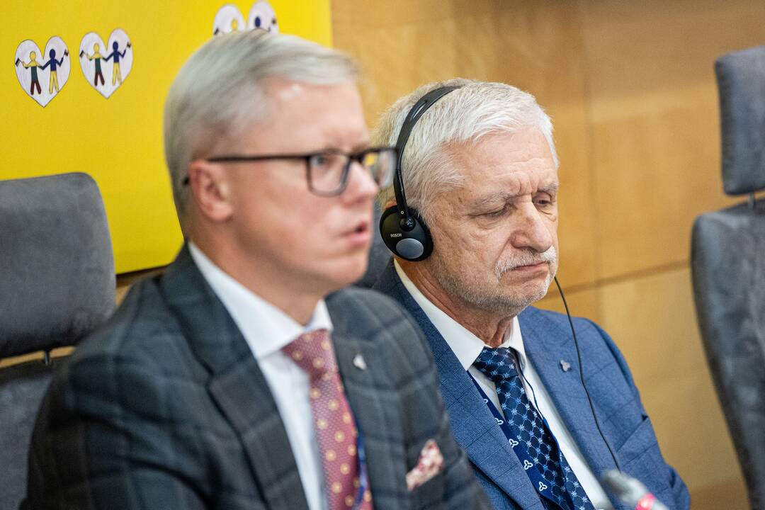 Baltijos Asamblėjos Prezidiumo ir Lietuvos, Latvijos ir Estijos užsienio reikalų ministrų spaudos konferencija
