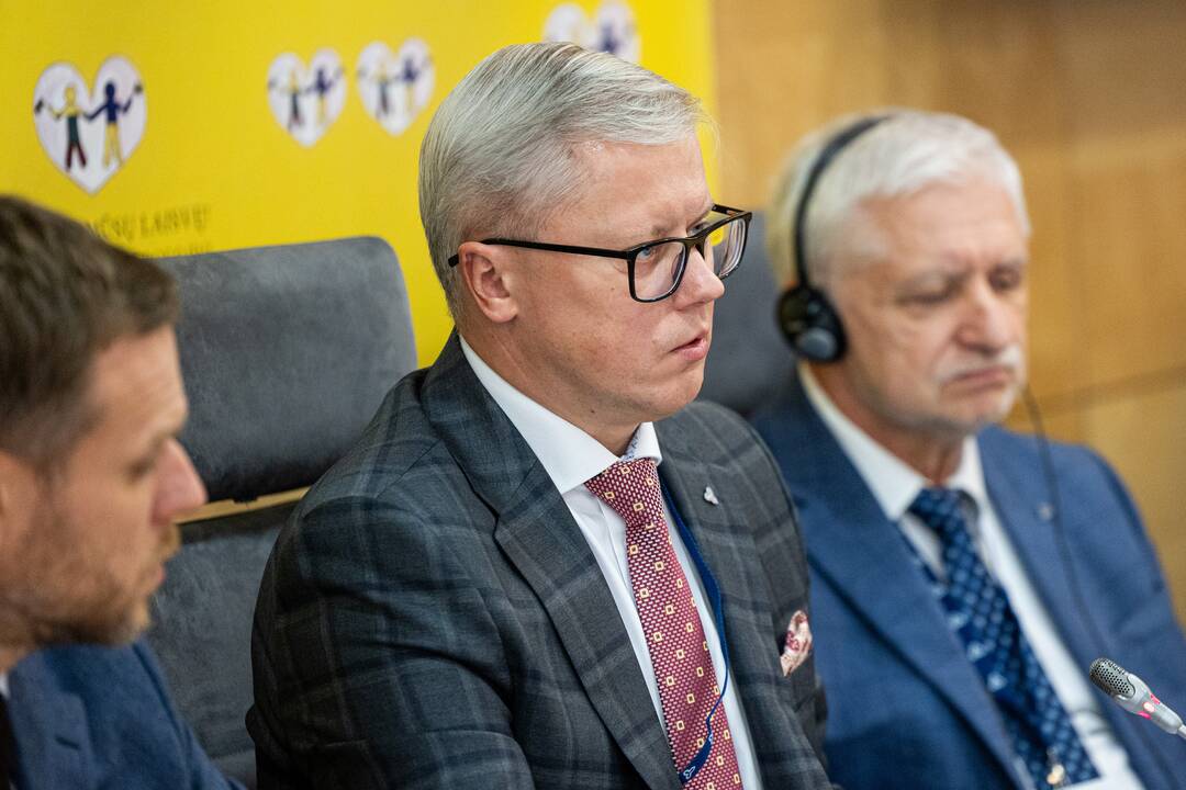 Baltijos Asamblėjos Prezidiumo ir Lietuvos, Latvijos ir Estijos užsienio reikalų ministrų spaudos konferencija