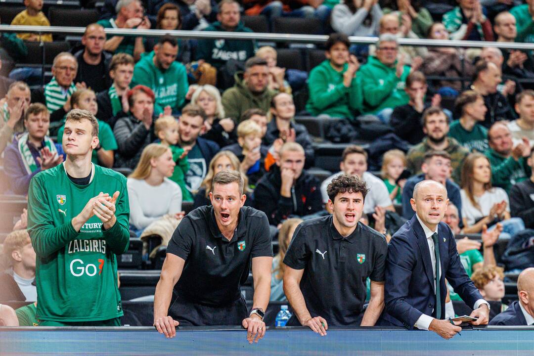 LKL: Kauno „Žalgiris“ - Panevėžio „7bet-Lietkabelis“ 73:66
