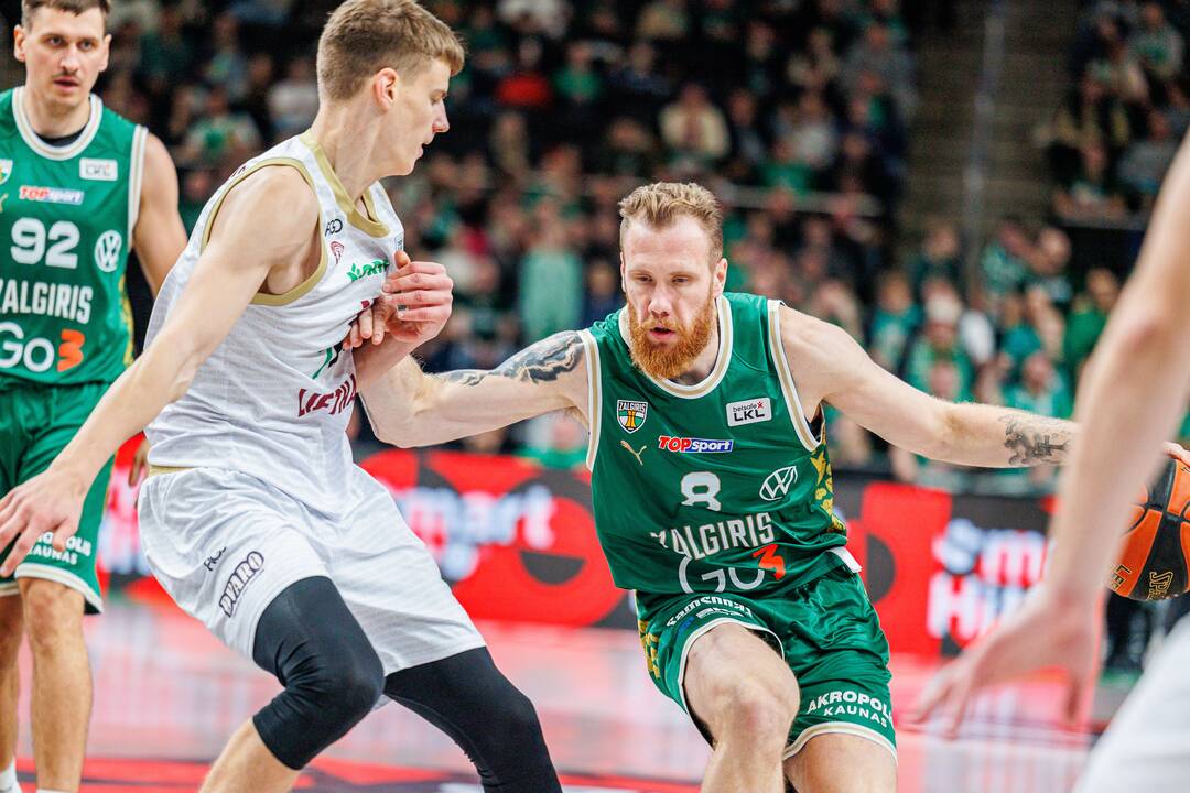 LKL: Kauno „Žalgiris“ - Panevėžio „7bet-Lietkabelis“ 73:66
