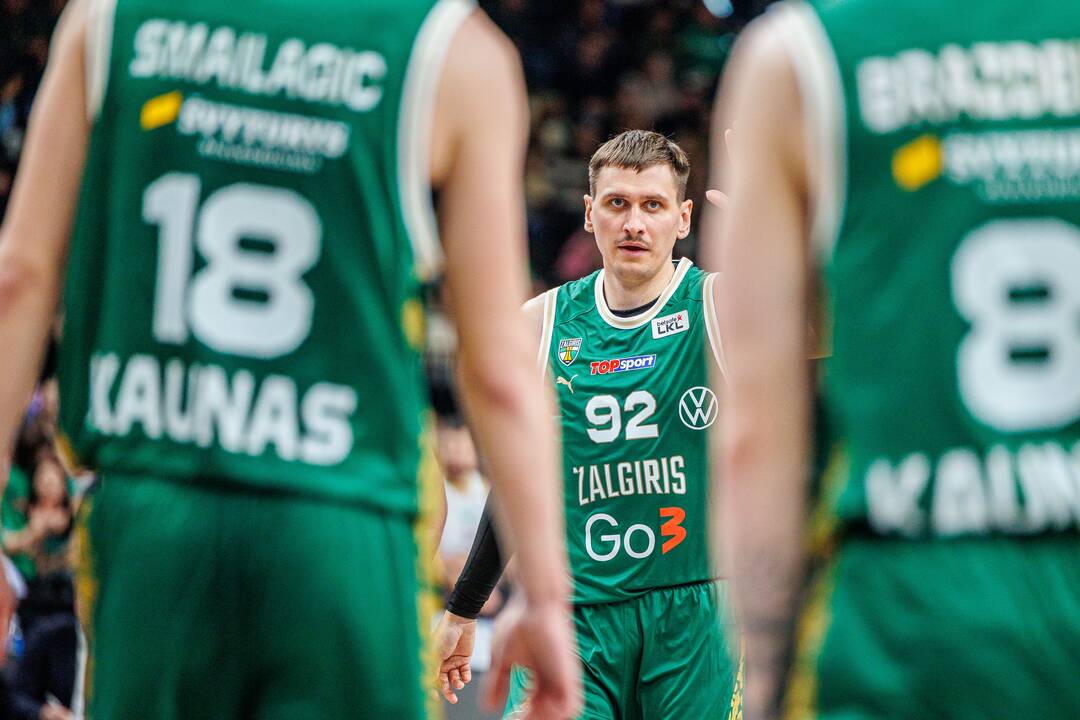 LKL: Kauno „Žalgiris“ - Panevėžio „7bet-Lietkabelis“ 73:66