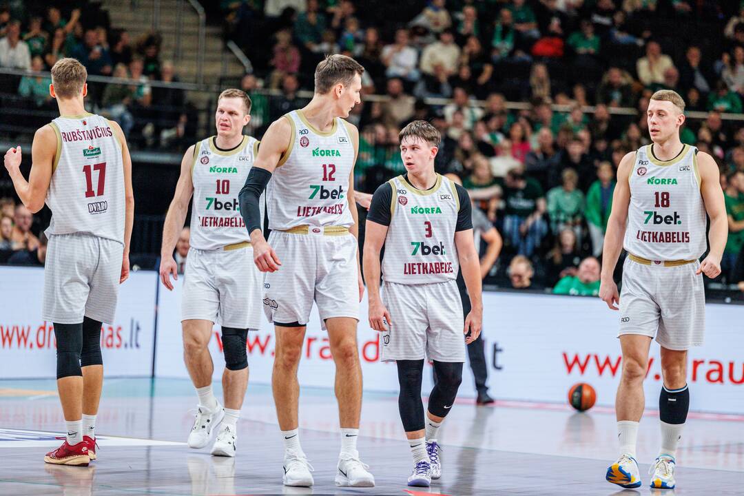 LKL: Kauno „Žalgiris“ - Panevėžio „7bet-Lietkabelis“ 73:66