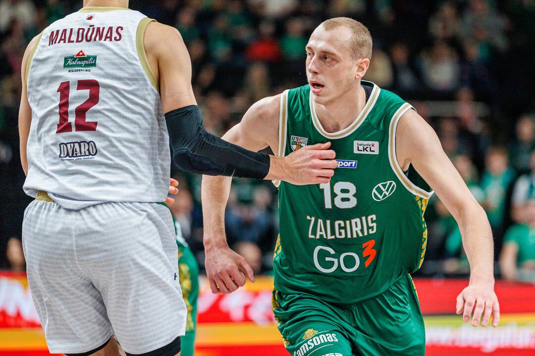 LKL: Kauno „Žalgiris“ - Panevėžio „7bet-Lietkabelis“ 73:66
