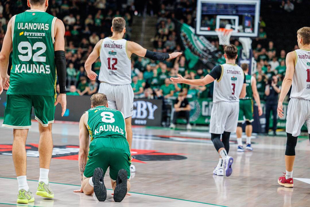 LKL: Kauno „Žalgiris“ - Panevėžio „7bet-Lietkabelis“ 73:66