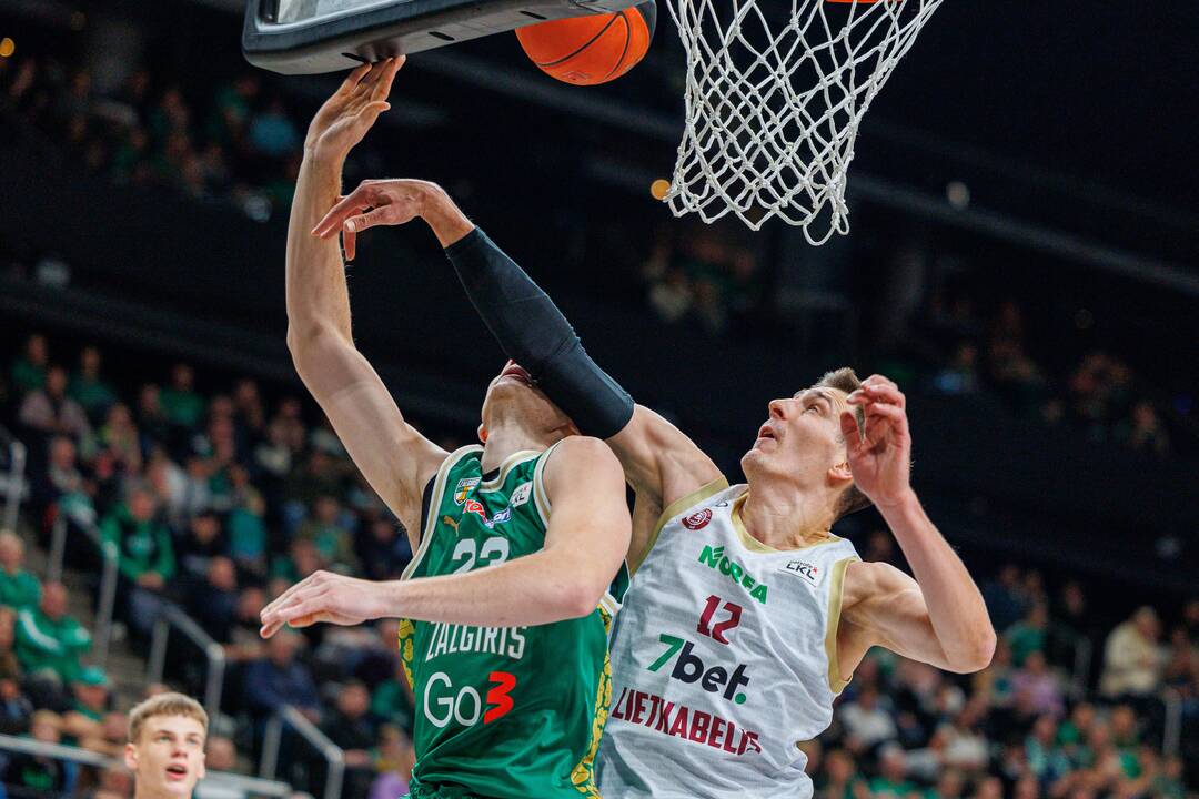 LKL: Kauno „Žalgiris“ - Panevėžio „7bet-Lietkabelis“ 73:66