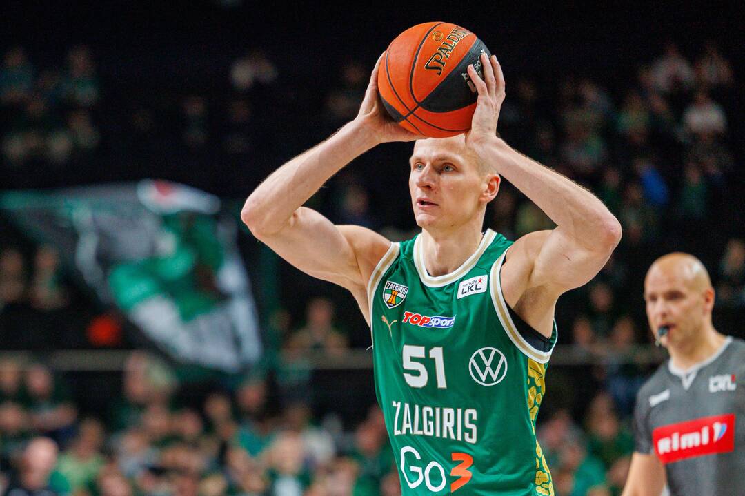 LKL: Kauno „Žalgiris“ - Panevėžio „7bet-Lietkabelis“ 73:66