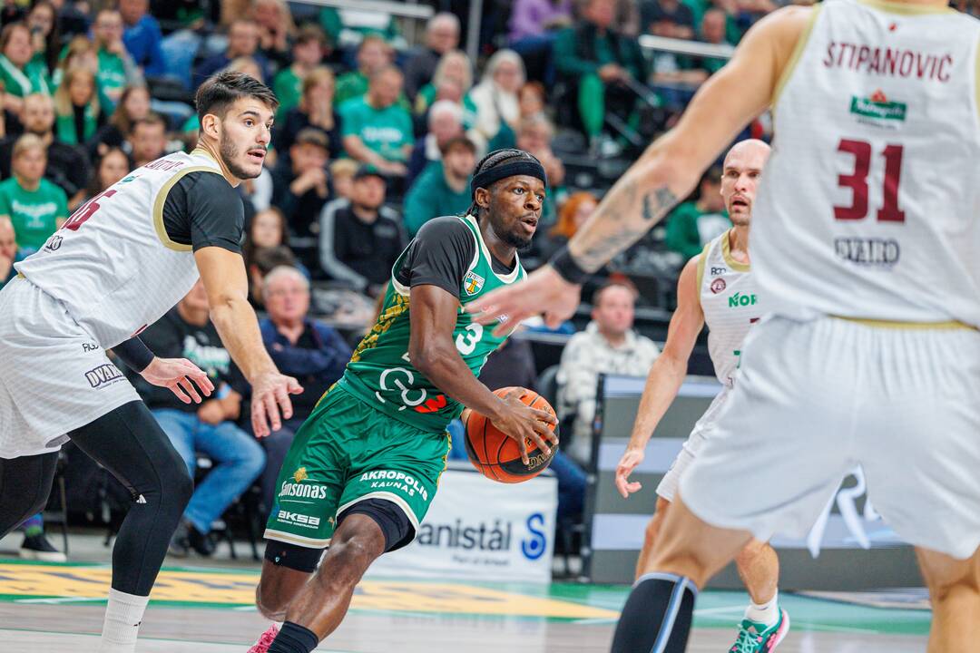 LKL: Kauno „Žalgiris“ - Panevėžio „7bet-Lietkabelis“ 73:66