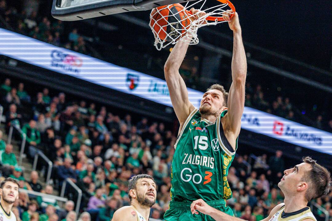 LKL: Kauno „Žalgiris“ - Panevėžio „7bet-Lietkabelis“ 73:66