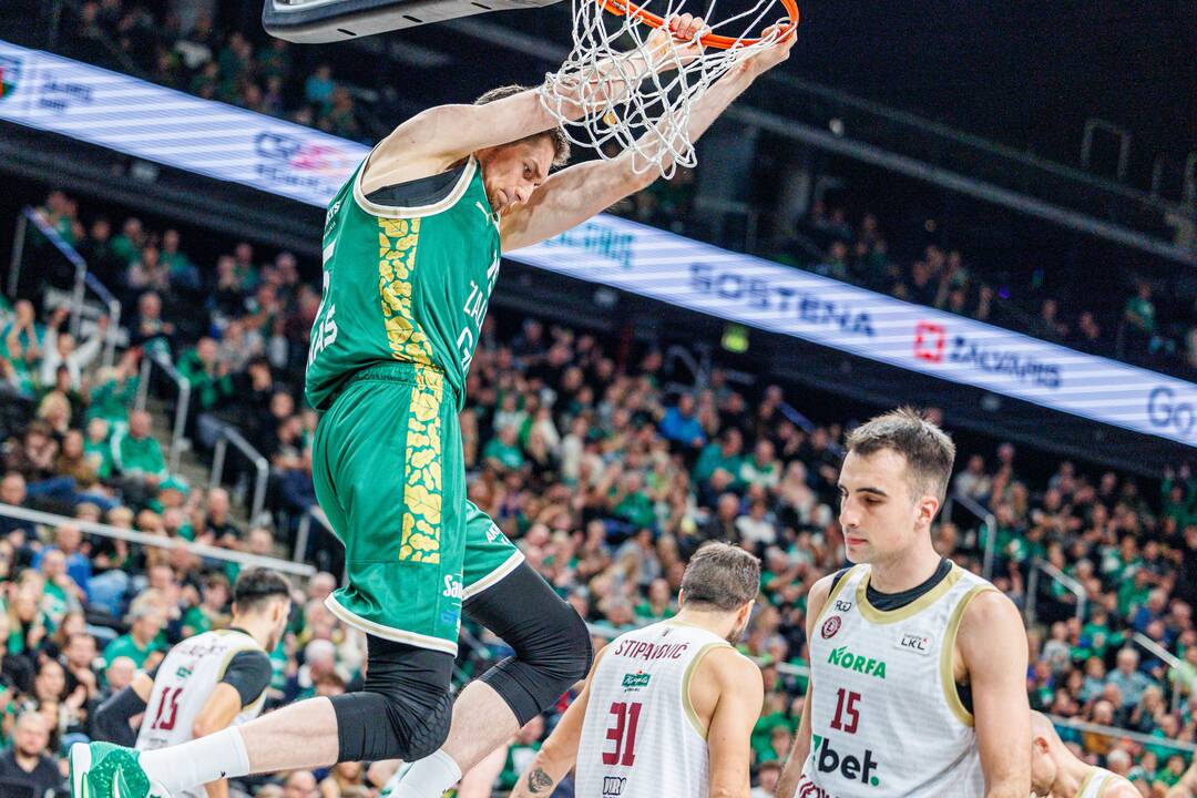 LKL: Kauno „Žalgiris“ - Panevėžio „7bet-Lietkabelis“ 73:66