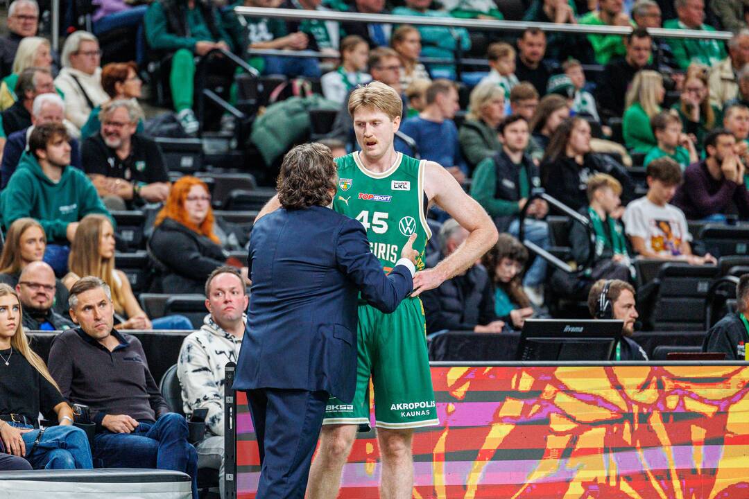 LKL: Kauno „Žalgiris“ - Panevėžio „7bet-Lietkabelis“ 73:66