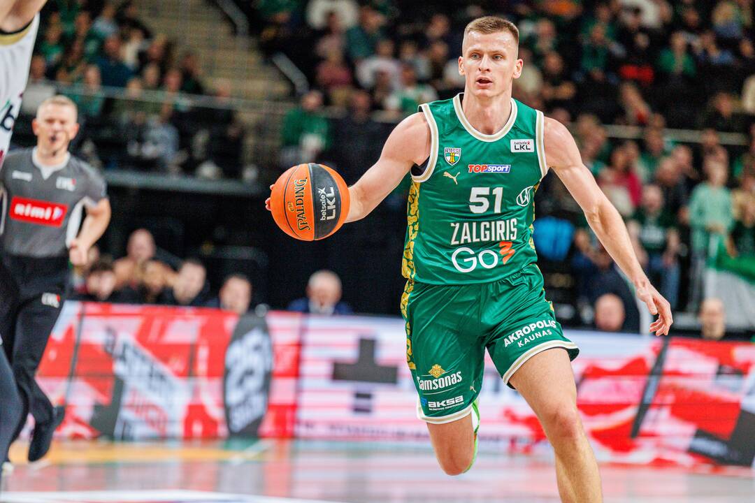LKL: Kauno „Žalgiris“ - Panevėžio „7bet-Lietkabelis“ 73:66
