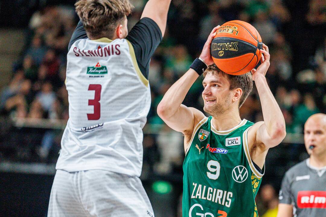LKL: Kauno „Žalgiris“ - Panevėžio „7bet-Lietkabelis“ 73:66