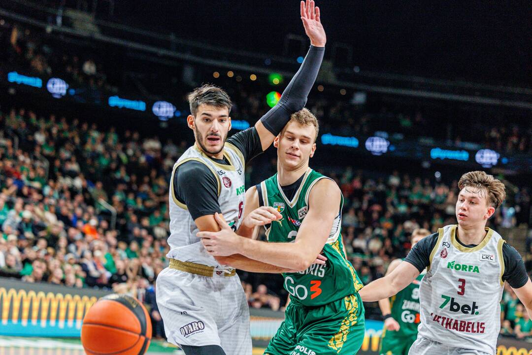 LKL: Kauno „Žalgiris“ - Panevėžio „7bet-Lietkabelis“ 73:66