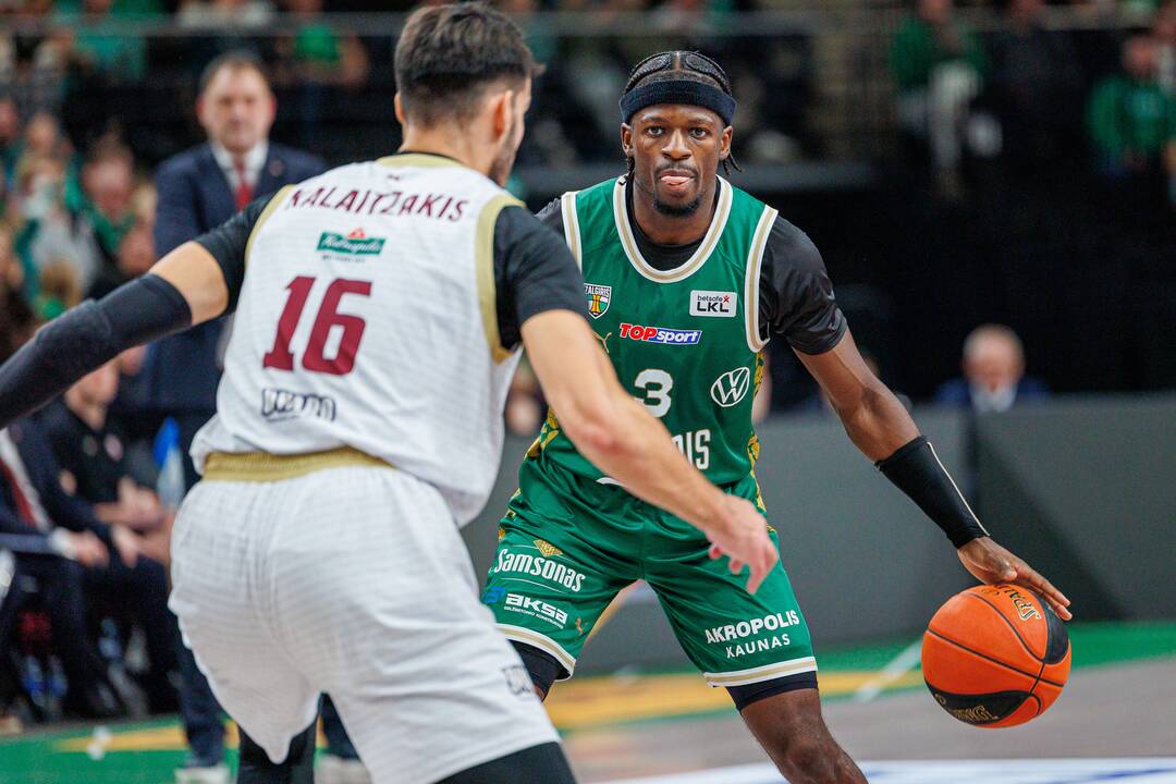 LKL: Kauno „Žalgiris“ - Panevėžio „7bet-Lietkabelis“ 73:66