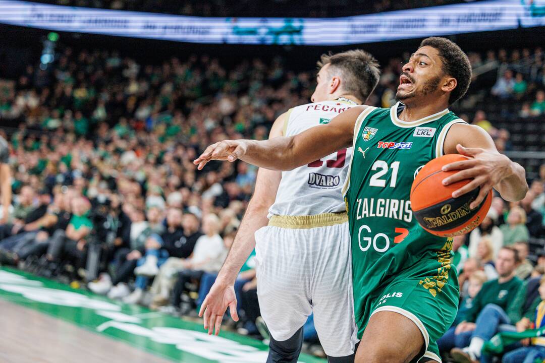 LKL: Kauno „Žalgiris“ - Panevėžio „7bet-Lietkabelis“ 73:66