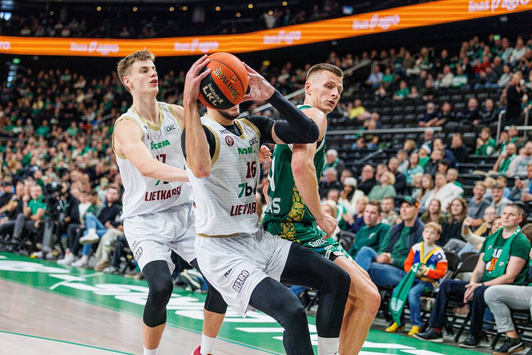 LKL: Kauno „Žalgiris“ - Panevėžio „7bet-Lietkabelis“ 73:66