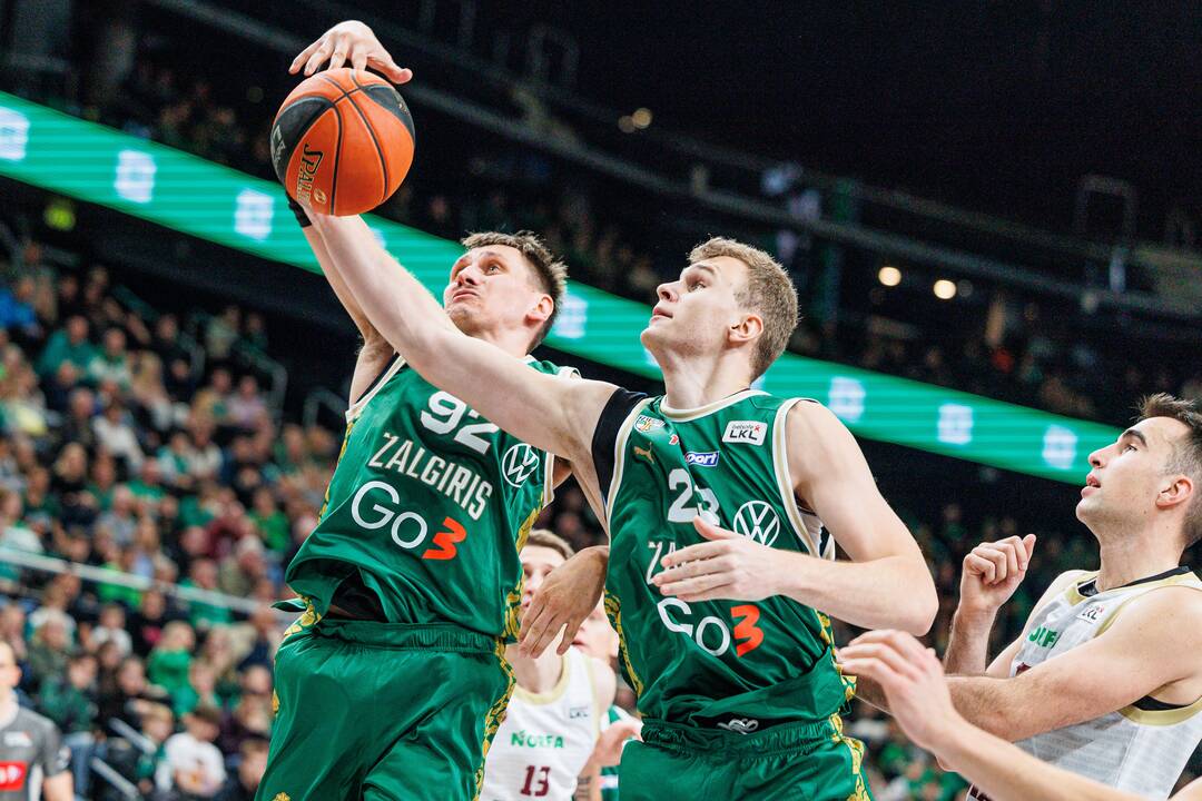 LKL: Kauno „Žalgiris“ - Panevėžio „7bet-Lietkabelis“ 73:66