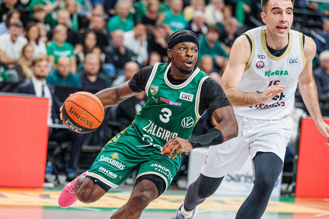 LKL: Kauno „Žalgiris“ - Panevėžio „7bet-Lietkabelis“ 73:66