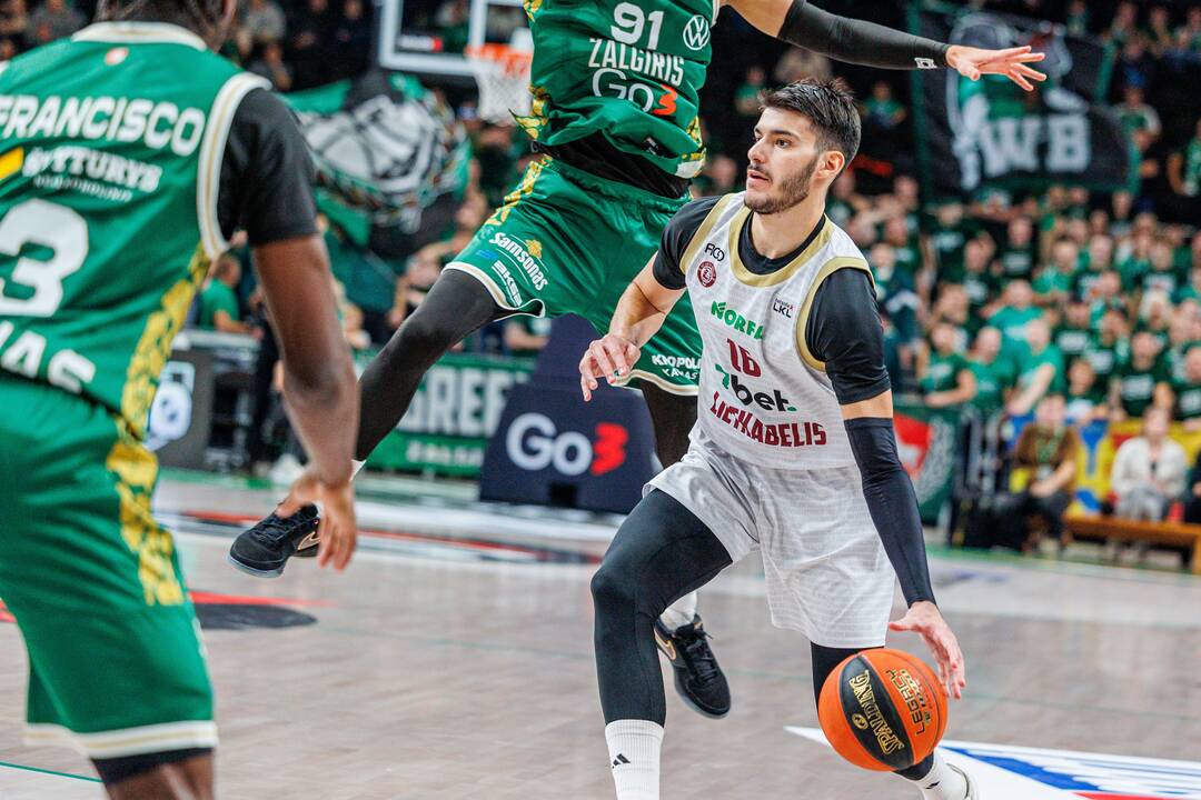 LKL: Kauno „Žalgiris“ - Panevėžio „7bet-Lietkabelis“ 73:66