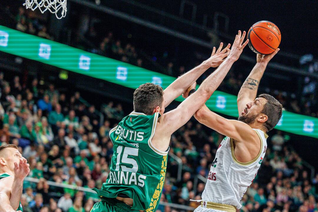 LKL: Kauno „Žalgiris“ - Panevėžio „7bet-Lietkabelis“ 73:66