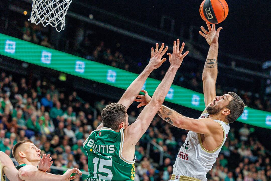 LKL: Kauno „Žalgiris“ - Panevėžio „7bet-Lietkabelis“ 73:66