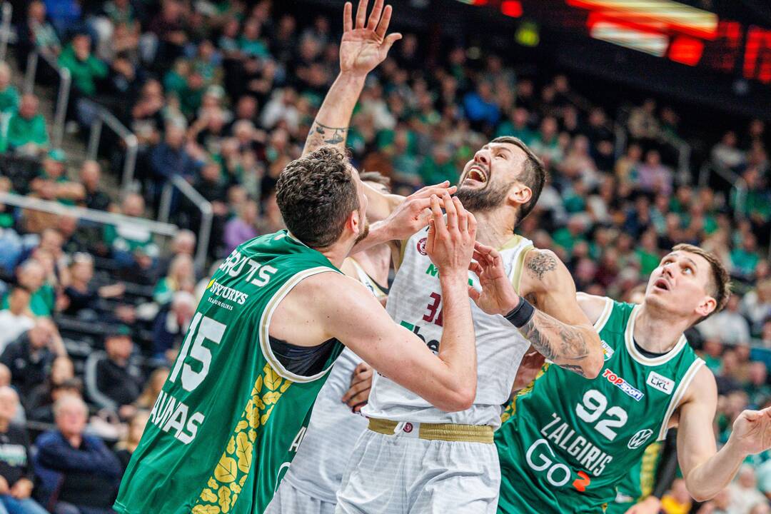 LKL: Kauno „Žalgiris“ - Panevėžio „7bet-Lietkabelis“ 73:66