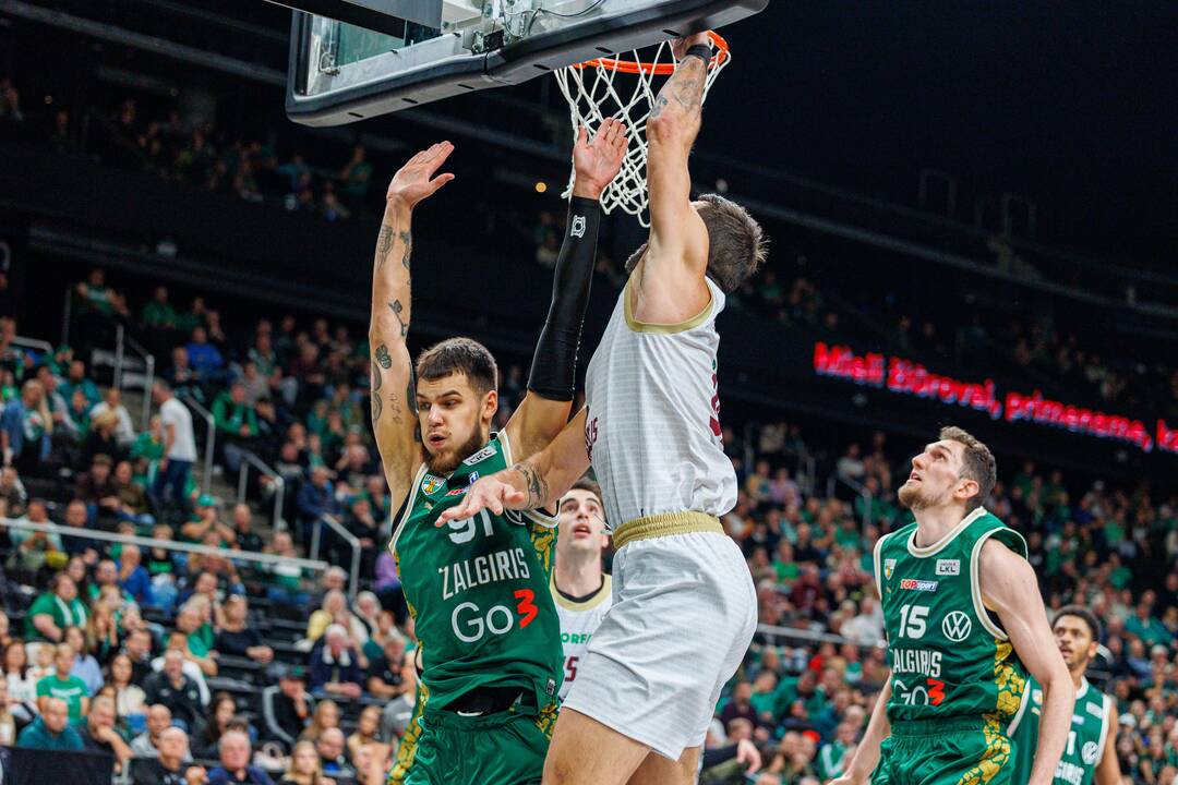LKL: Kauno „Žalgiris“ - Panevėžio „7bet-Lietkabelis“ 73:66