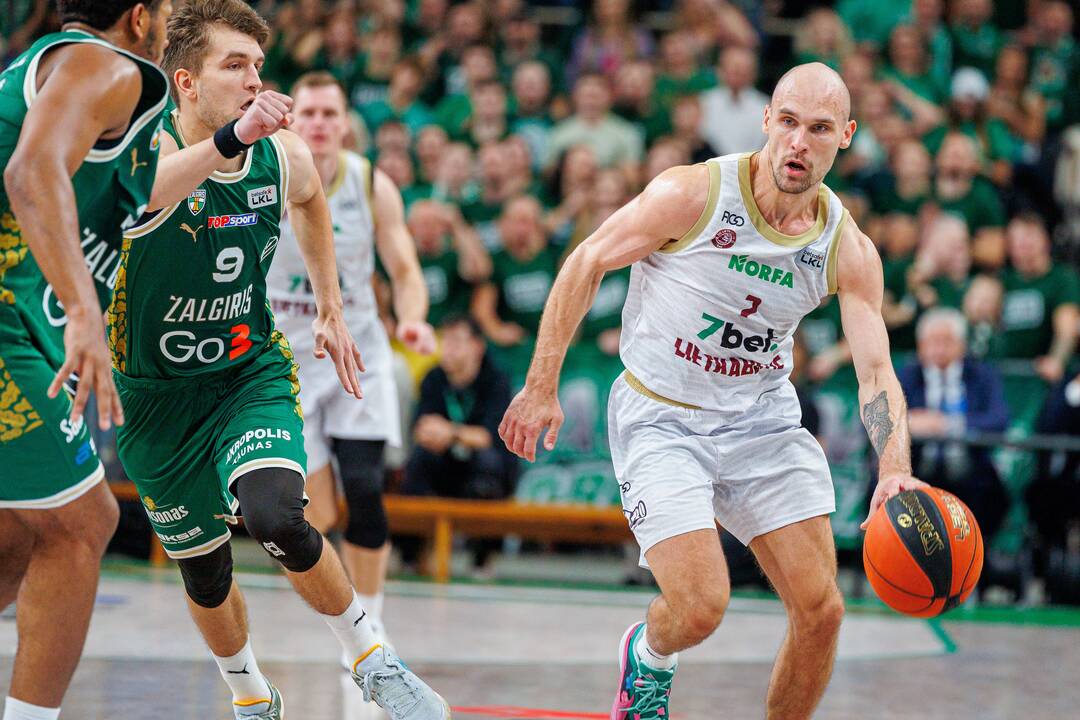 LKL: Kauno „Žalgiris“ - Panevėžio „7bet-Lietkabelis“ 73:66