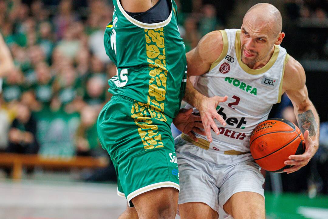 LKL: Kauno „Žalgiris“ - Panevėžio „7bet-Lietkabelis“ 73:66