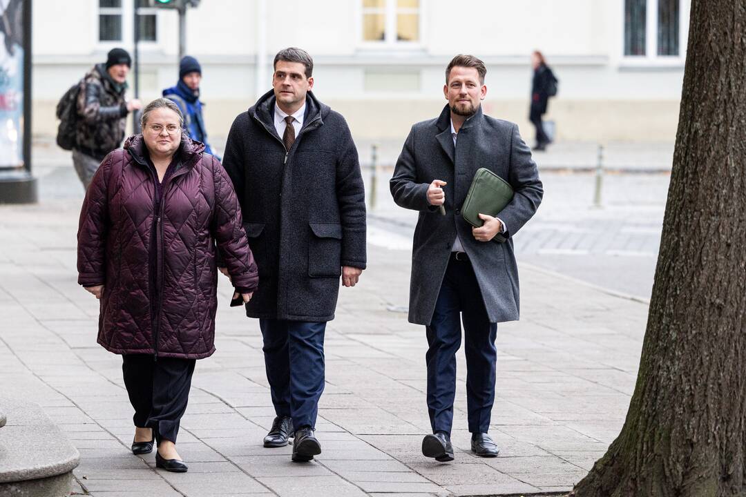 Susitiko socialdemokratų partijos ir „Nemuno aušros“ atstovai