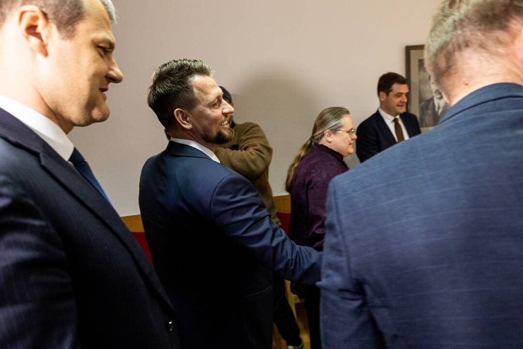 Susitiko socialdemokratų partijos ir „Nemuno aušros“ atstovai