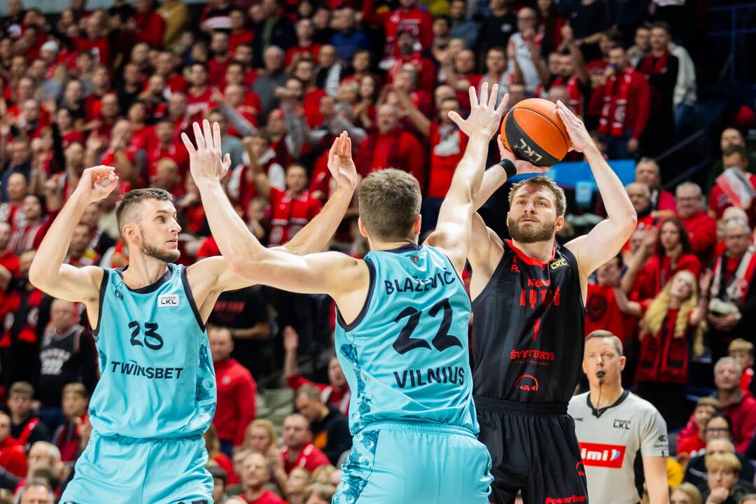 LKL rungtynės: Vilniaus „Rytas“ – Vilniaus „Wolves“