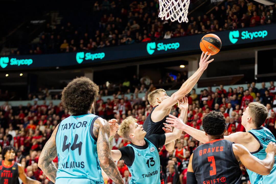 LKL rungtynės: Vilniaus „Rytas“ – Vilniaus „Wolves“