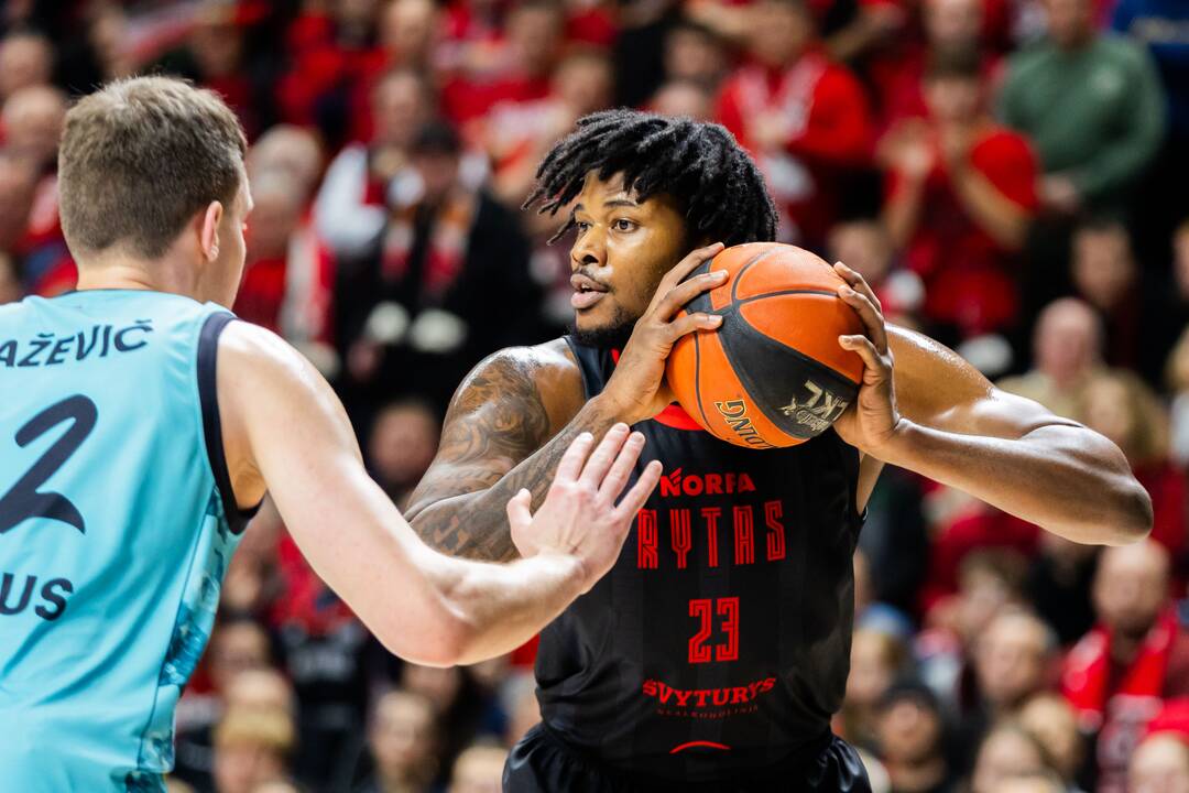 LKL rungtynės: Vilniaus „Rytas“ – Vilniaus „Wolves“