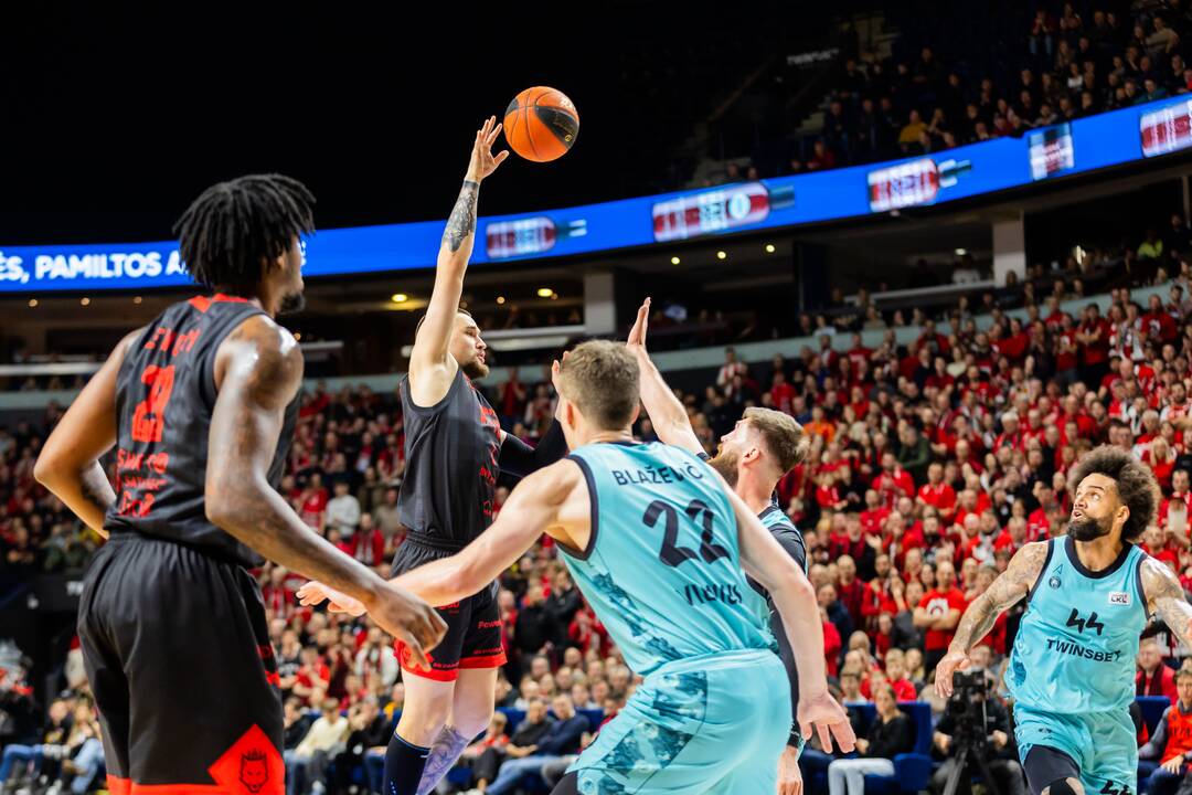 LKL rungtynės: Vilniaus „Rytas“ – Vilniaus „Wolves“