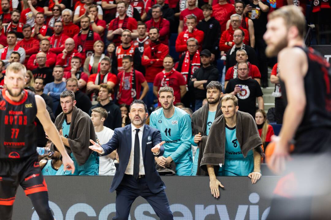 LKL rungtynės: Vilniaus „Rytas“ – Vilniaus „Wolves“