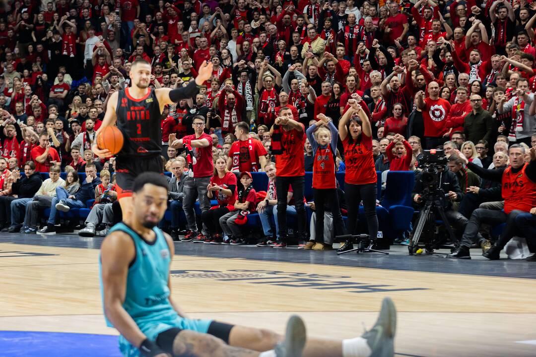 LKL rungtynės: Vilniaus „Rytas“ – Vilniaus „Wolves“