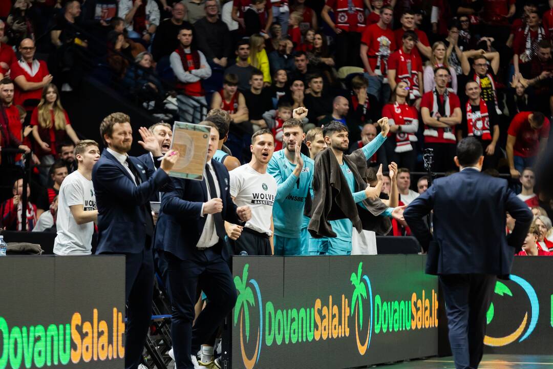 LKL rungtynės: Vilniaus „Rytas“ – Vilniaus „Wolves“