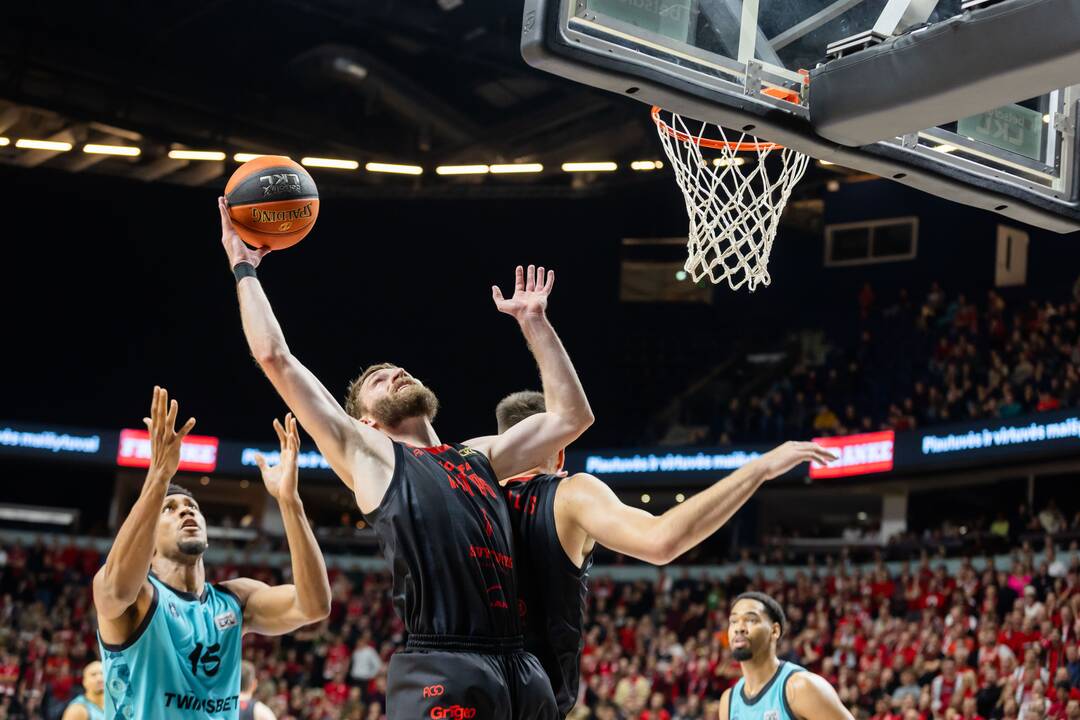 LKL rungtynės: Vilniaus „Rytas“ – Vilniaus „Wolves“
