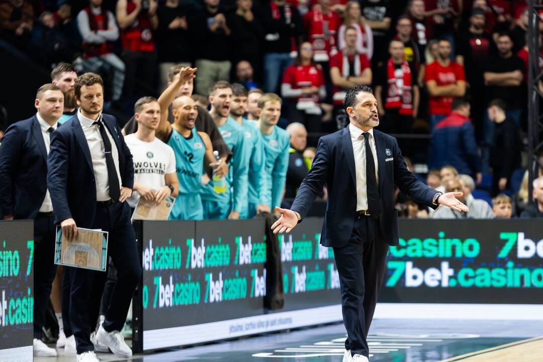 LKL rungtynės: Vilniaus „Rytas“ – Vilniaus „Wolves“