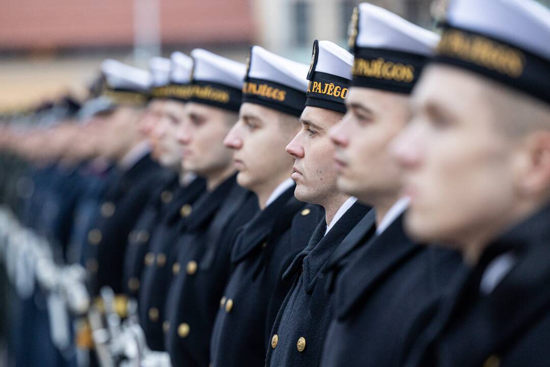 Iškilminga ministrų pasikeitimo ceremonija prie KAM