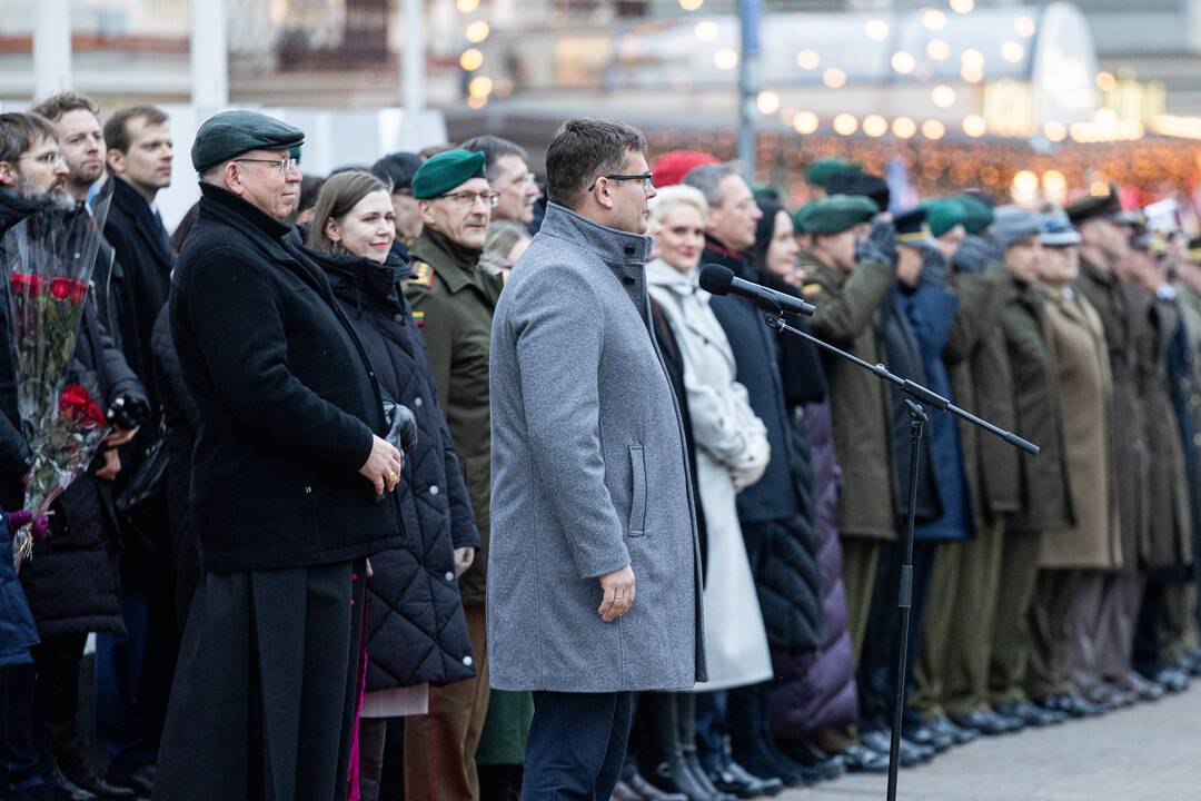 Iškilminga ministrų pasikeitimo ceremonija prie KAM