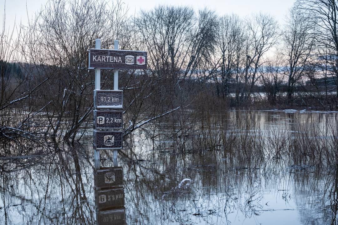 Potvyniai Vakarų Lietuvoje