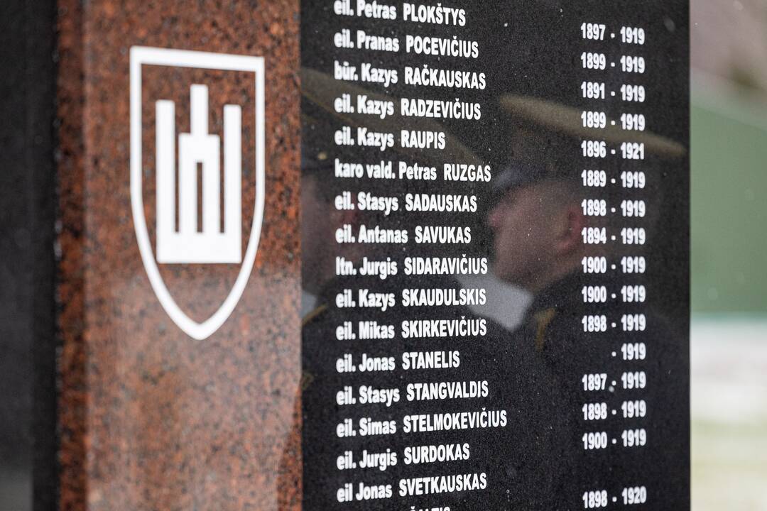 Nepriklausomybės kovose 1919–1923 m. žuvusių Lietuvos karių atminimo pagerbimas