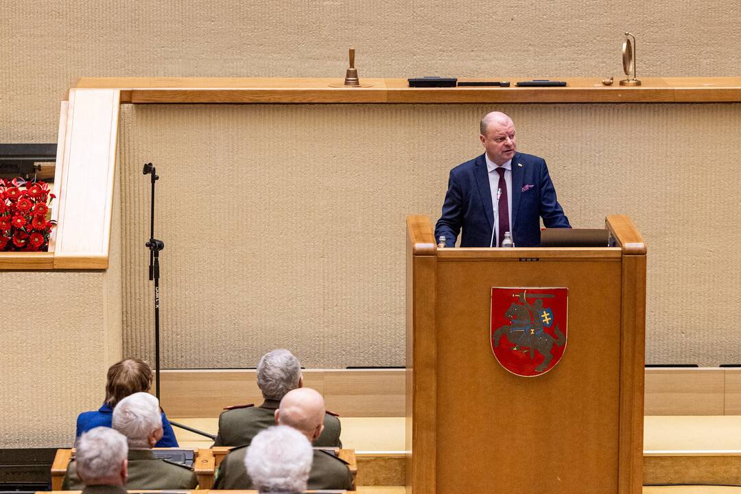 Laisvės gynėjų susitikimas Seimo Kovo 11-osios Akto salėje
