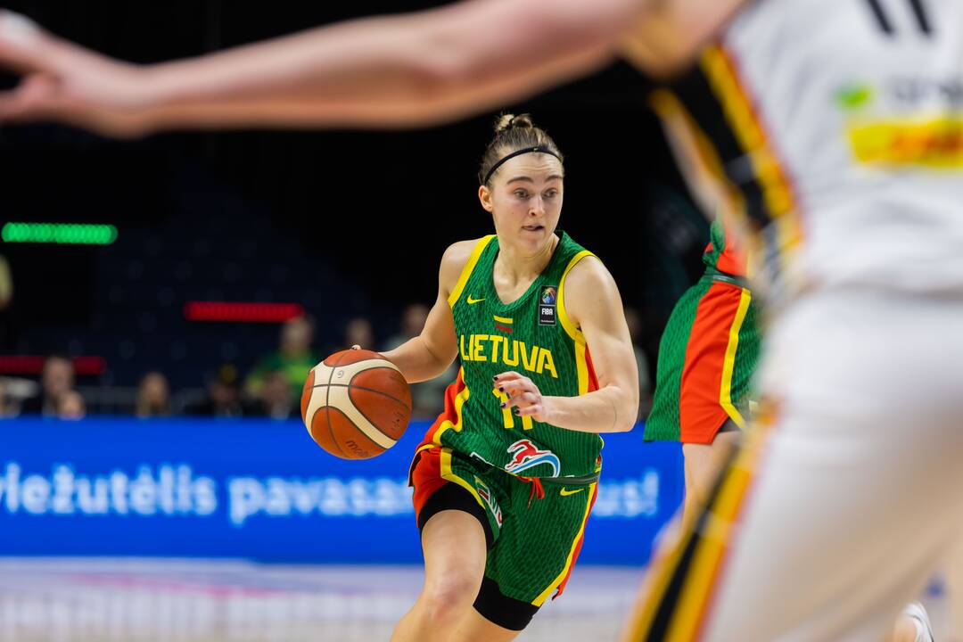 Europos moterų krepšinio čempionato atrankos rungtynės: Lietuva – Belgija