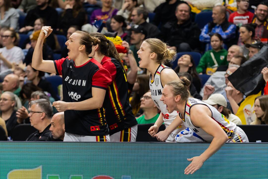 Europos moterų krepšinio čempionato atrankos rungtynės: Lietuva – Belgija